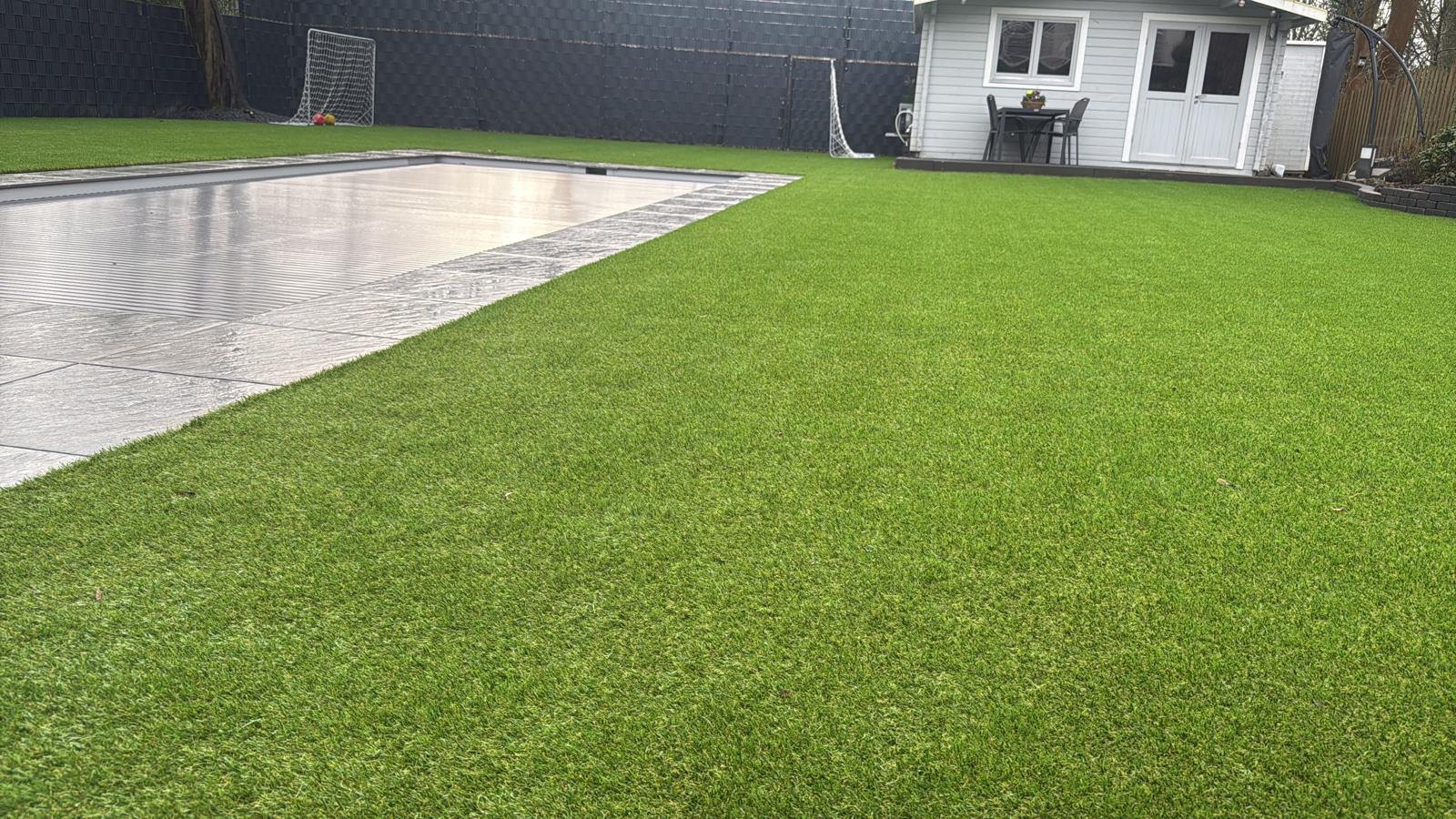 Gepflegte Gartenanlage